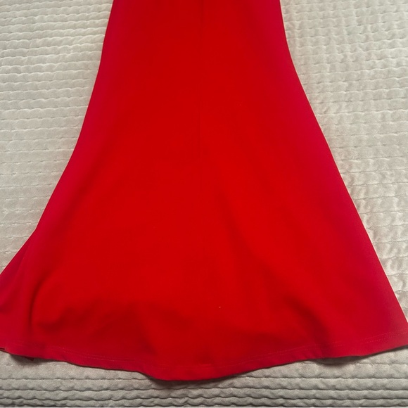 Lulus Off the Shoulder Aveline Red maxi Dress XS - Picture 4 of 8